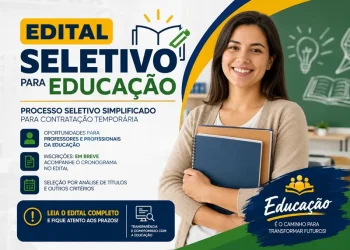 Cajazeiras do Piauí abre seleção com 14 vagas para professores; inscrições começam dia 30